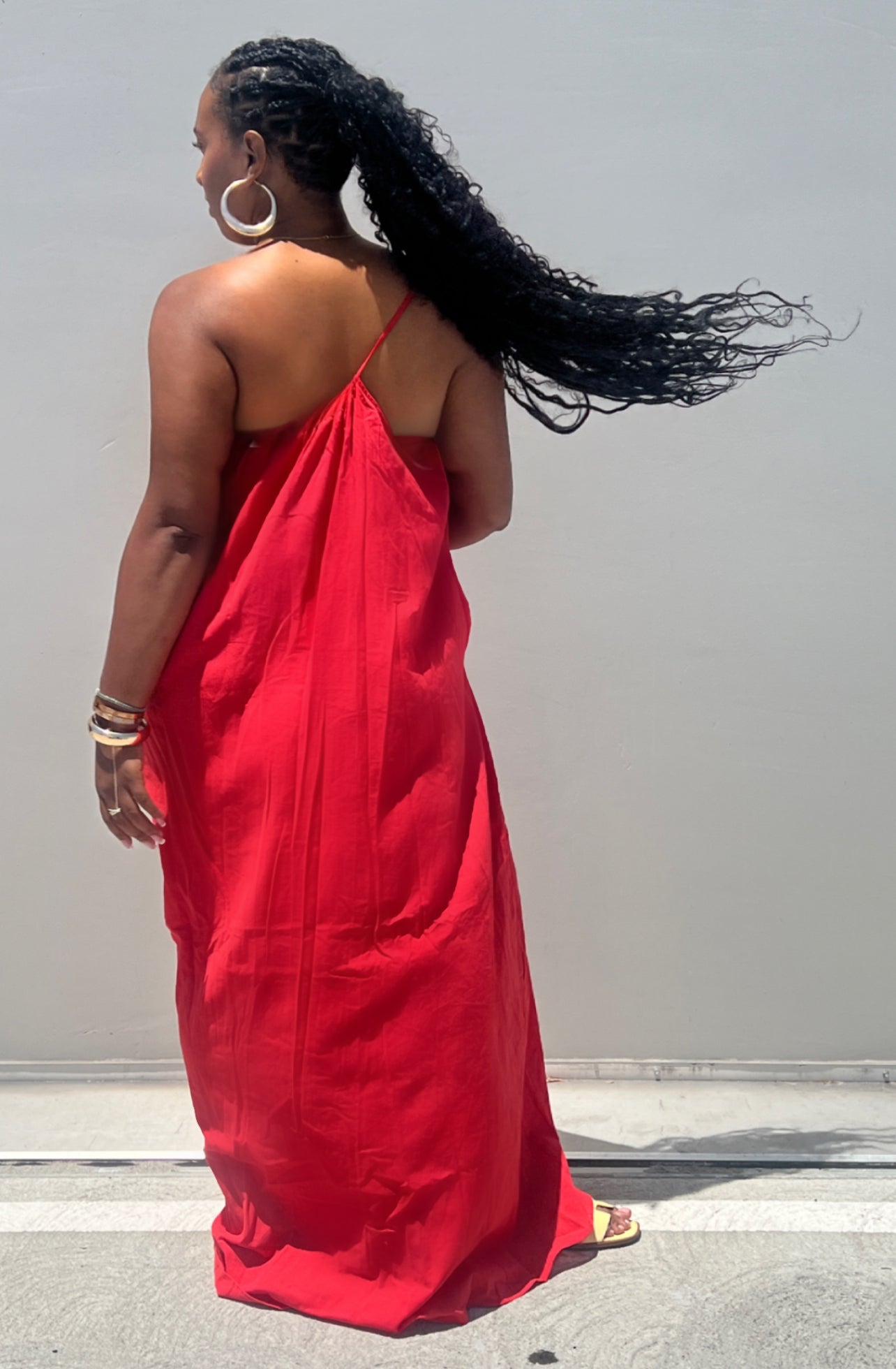 Flowy Child | Linen Maxi Dress