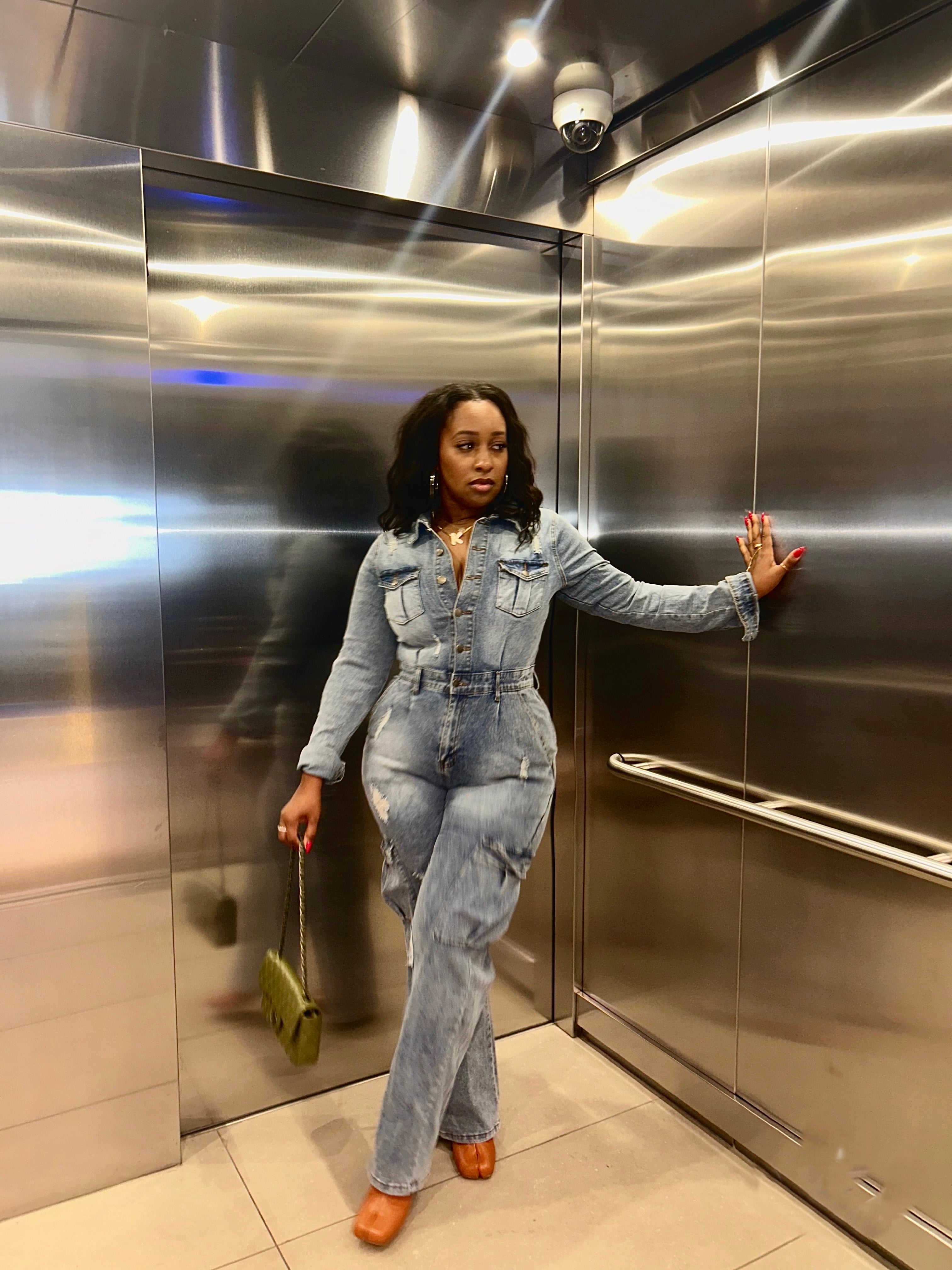 All In | Denim Jumpsuit