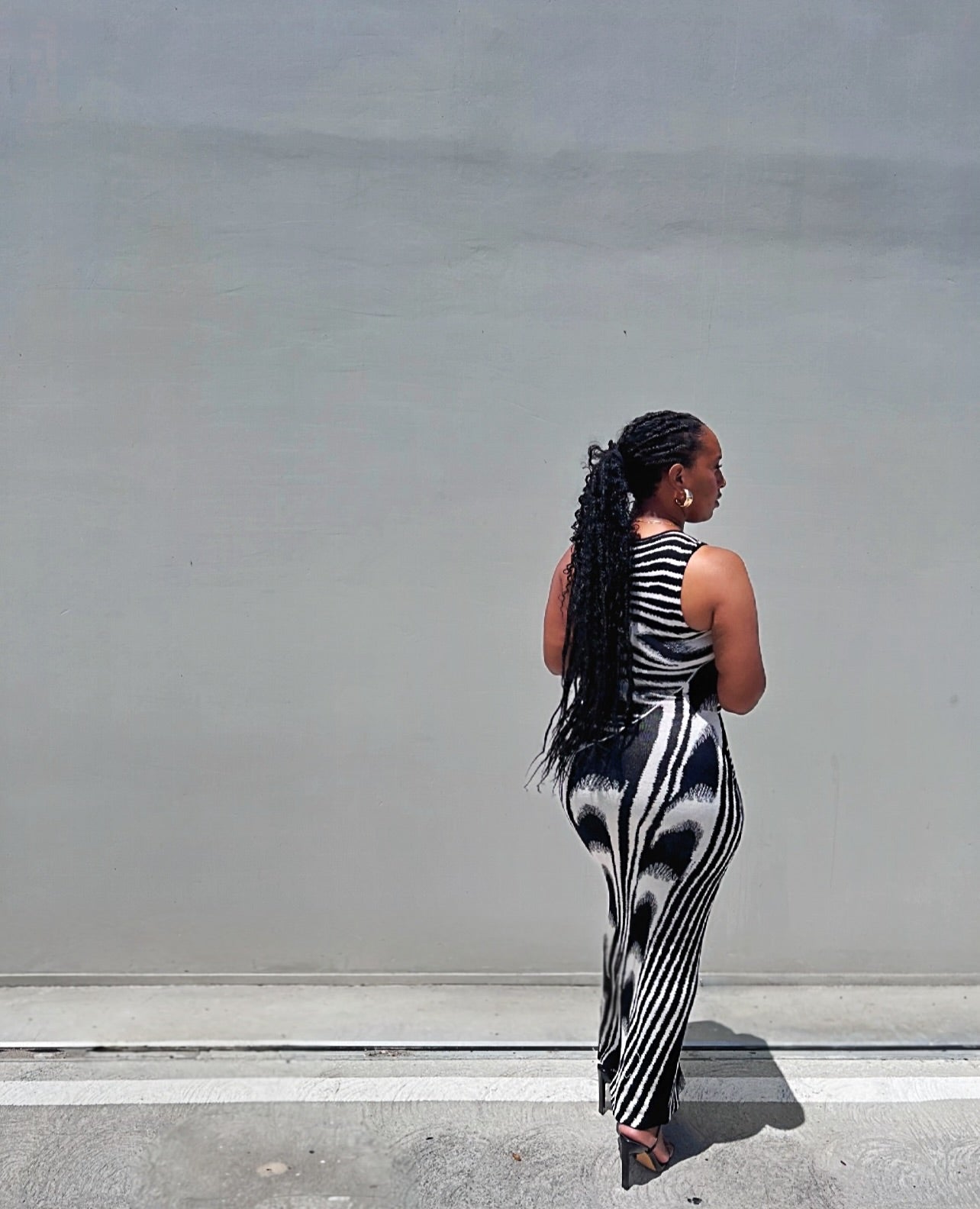 Straight Talk | Body Con Maxi Dress
