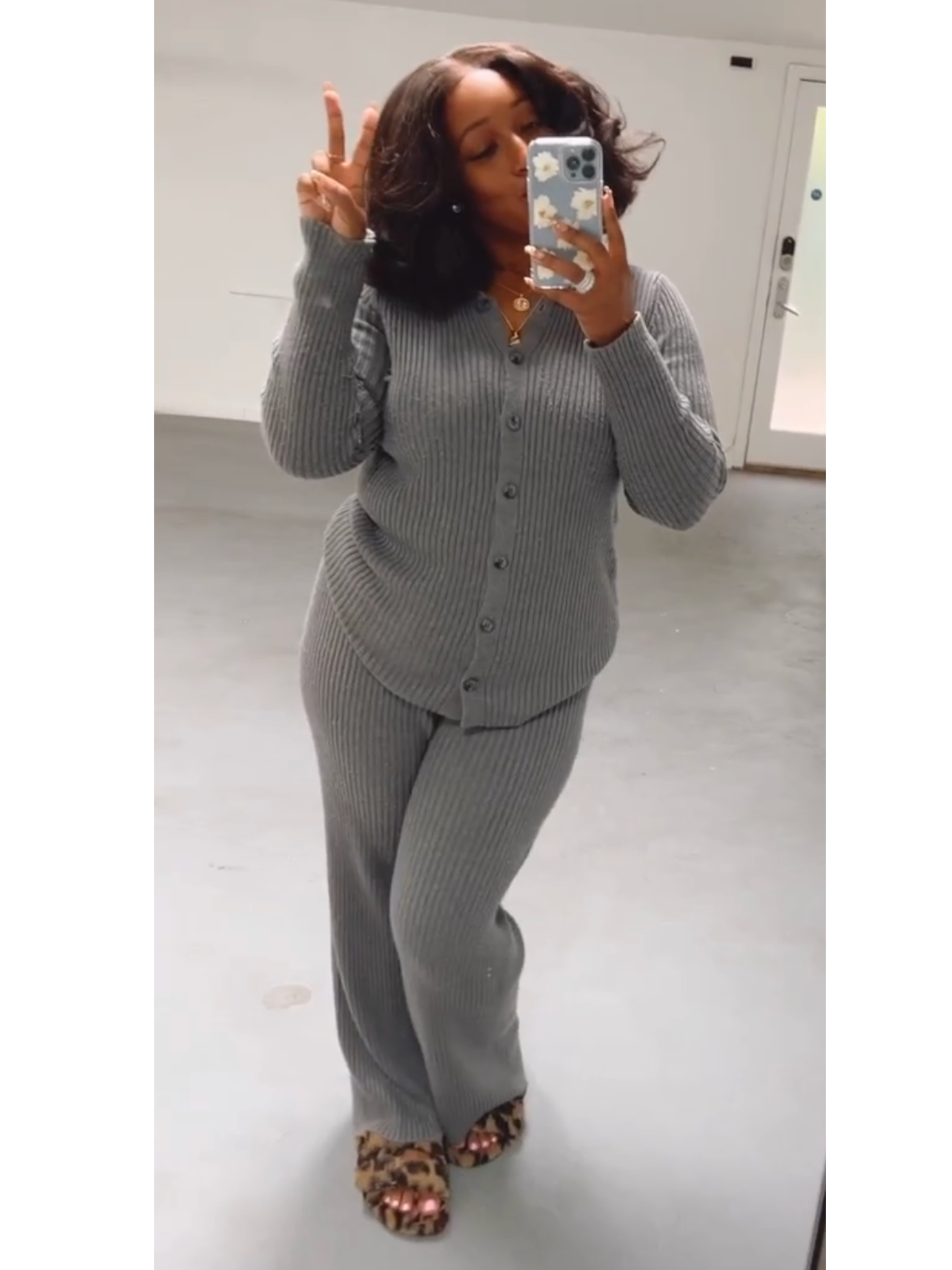 Gray Skies | Knit Set