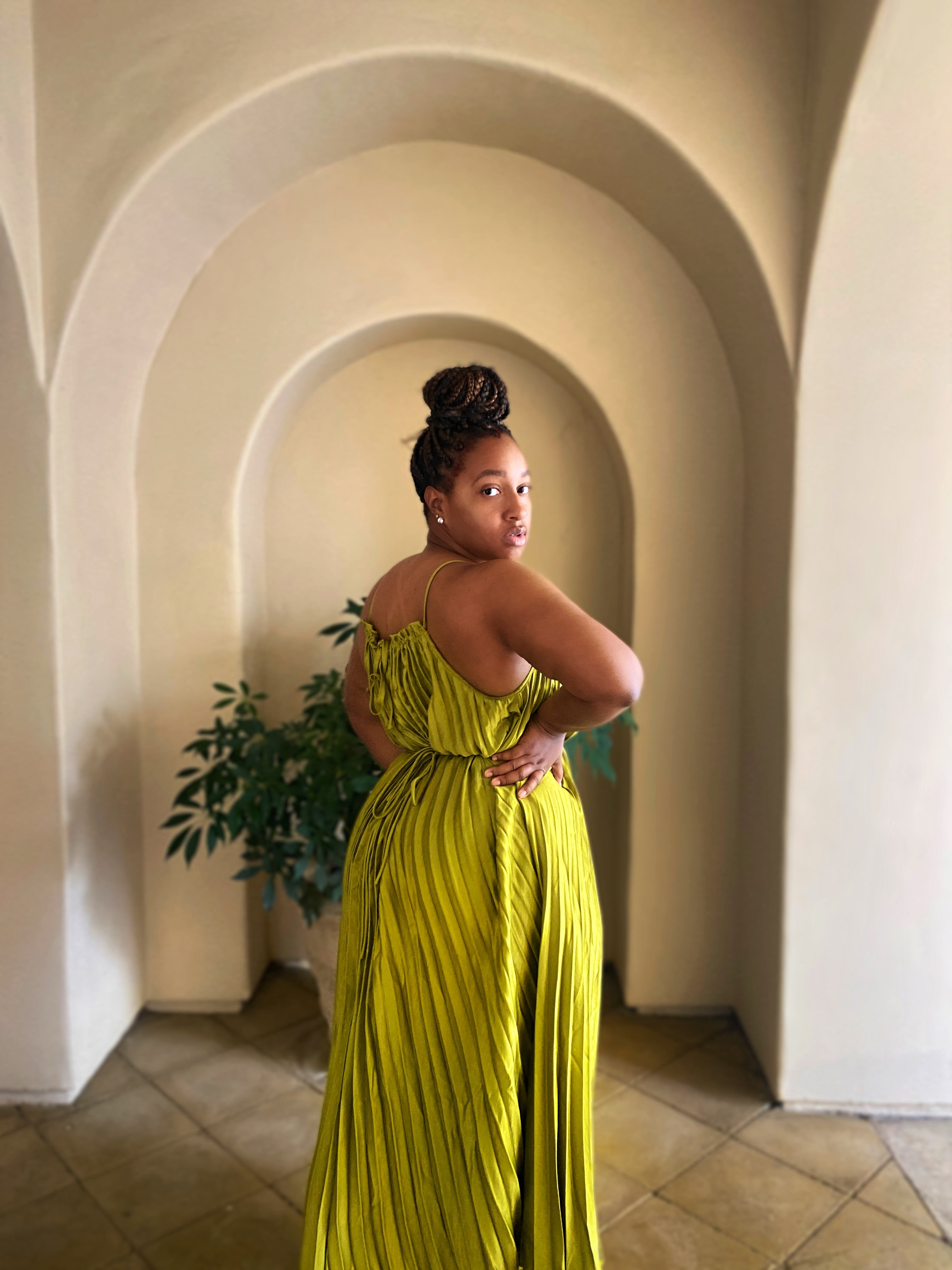 Play Fair | Flowy Pleated Dress