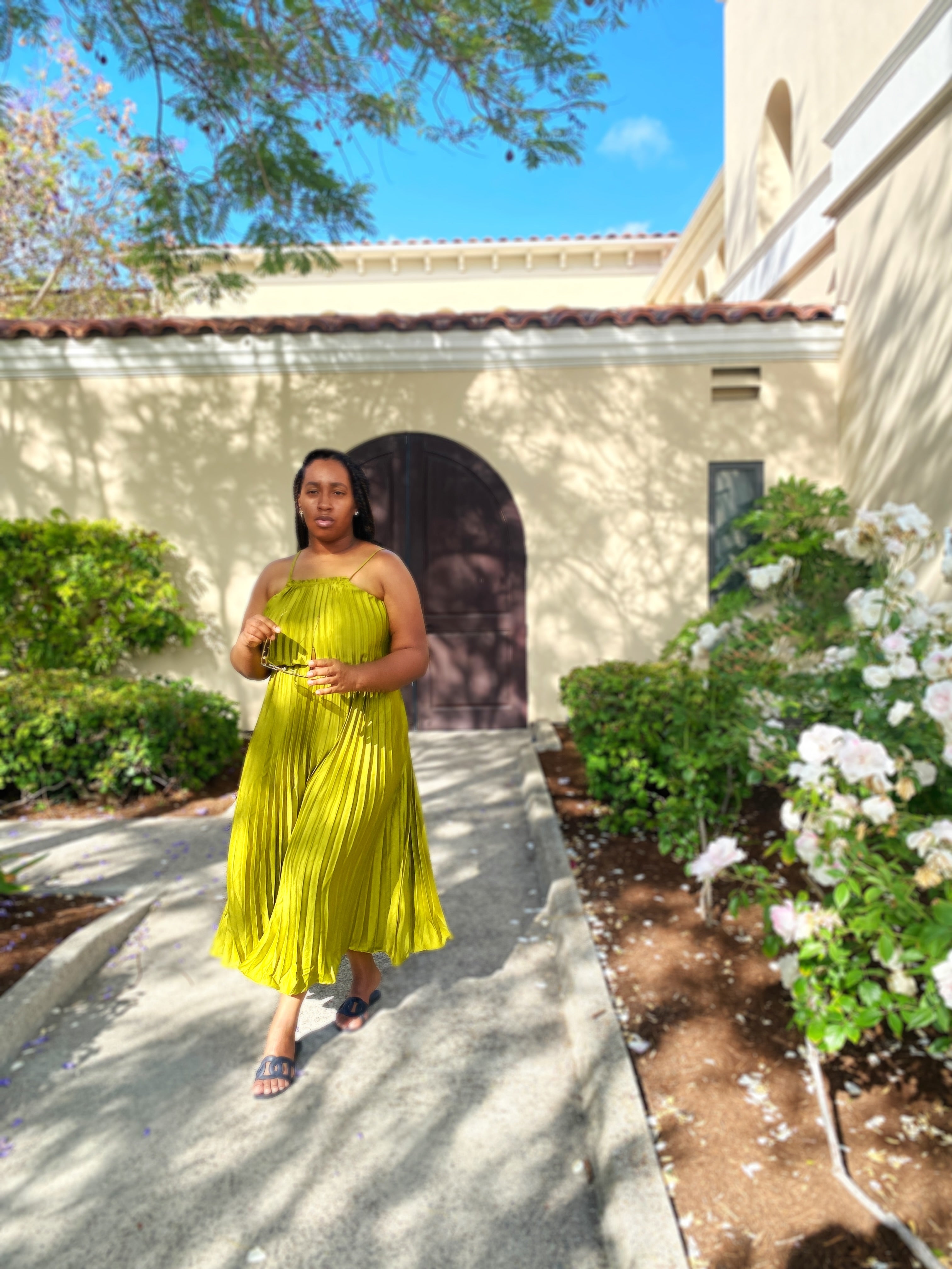 Play Fair | Flowy Pleated Dress