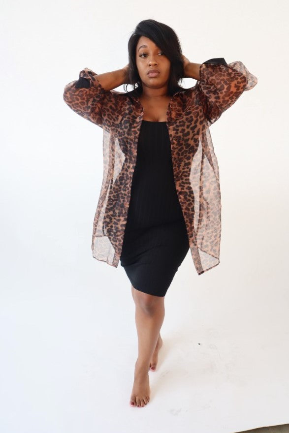 On The Prowl | Organza Top