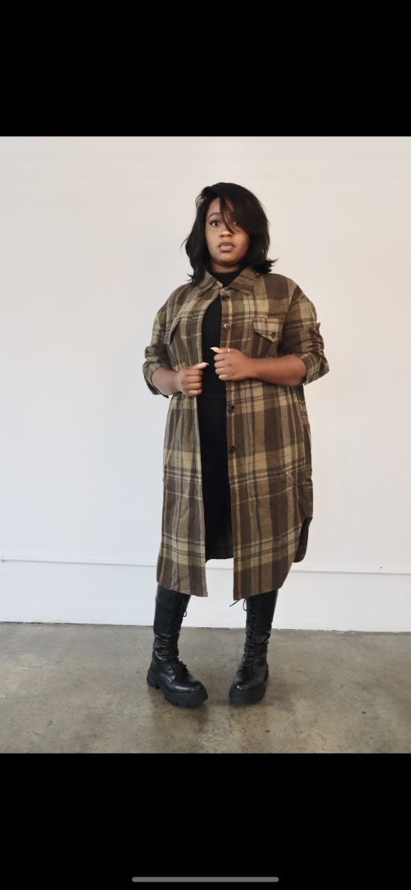 Plaid and Cozy | Shacket